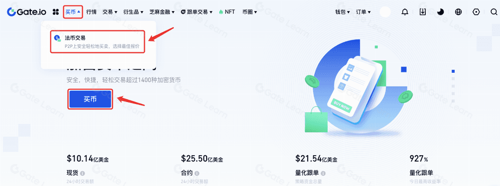 如何进行法币交易?